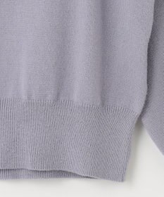 ANY SIS S 【低身長企画】バックパール調ポイント ニット