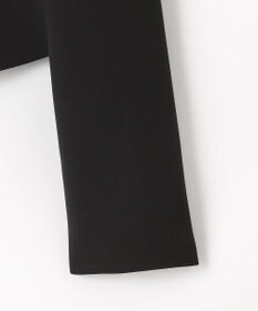 組曲 NOIR 【洗える】ウォッシャブルストレッチバックサテン ジャケット＋ワンピース