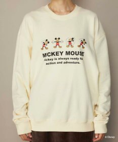 OP／FILA 【ocean pacific】ミッキー/裏毛クルースウェット【Disney/ディズニー】