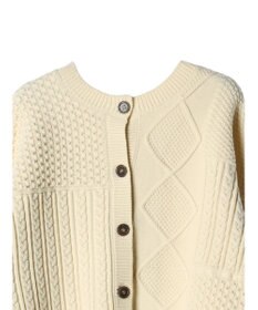 Green Parks ＫＢＦ　２ＷＡＹパッチワークニットカーディガン