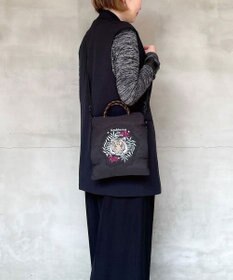 ROOTOTE 6842【フェザールー】FE.サコッシュ.ブロドゥリー-A