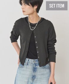 AMERICAN HOLIC 【２点セット】リンガーＴシャツ＋カーディガン