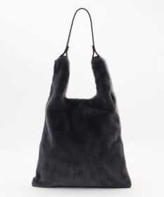 美品♡A.D.M.J. エーディーエムジェイ 2way ファーバッグ グレー 2WAY