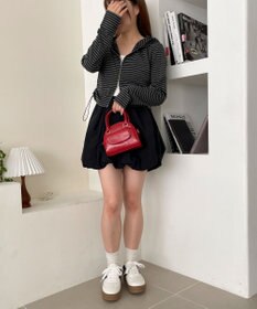 WEGO 柄Wジップパーカー