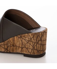 MODE ET JACOMO <D'ICI>パッチワーク厚底サンダル