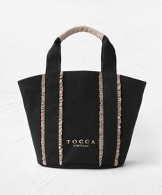 TOCCA 【八木アリサさん着用】TRILL TRIM CANVASTOTE キャンバストートバッグ