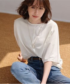 ICB 【UVカット・接触冷感・速乾・洗える】マットスキューバ ドルマンスリーブプルオーバー