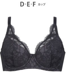 WACOAL ブラジャー フルカップブラ 上胸にフィット 外付けワイヤー ラクなつけごこち 綿混素材(バック) まるみのあるナチュラルシルエット 【EverChic】 レディース BRB284 /ワコール