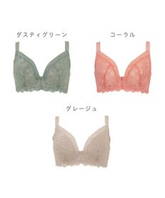 BRADELIS New York 【BRADELIS New York】レーシィミニマイザーブラ23A1 グラマーバストをコンパクトに見せる補正ブラ