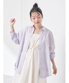 earth music&ecology ＴＲキュプラレギュラーシャツ