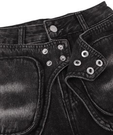 WEGO ラップブラストフレアデニム