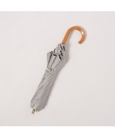 UNBILLION カシュネ cachenez / PUフラワーボーラー刺繍トップレス2段折りたたみ傘