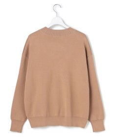 ICB 【先行予約】 コットンポリエステルスムース Vネックニット