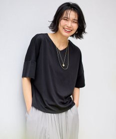 ANY ドライポンチVネックプルオーバー