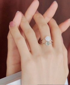 Tiaclasse ダブルサークルリング