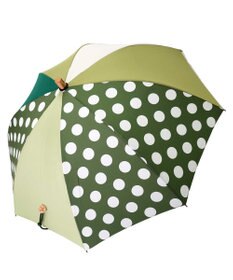 +RING レディース向け プラスリング 晴雨兼用（長ショート） GRN/WHT T1292  sunshield