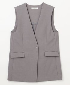 ANY L 【セットアップ可能/ストレッチ】イージーケアジレ