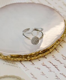 Tiaclasse ダブルサークルリング