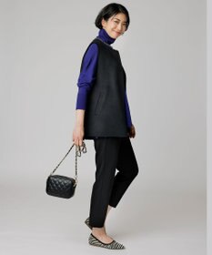 UNFILO 【撥水】ウール混リバー ジレ