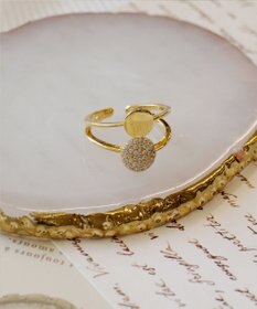 Tiaclasse ダブルサークルリング