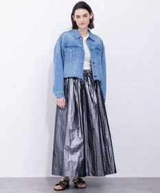 NAVE 【Nave】ホイルプリント スカート