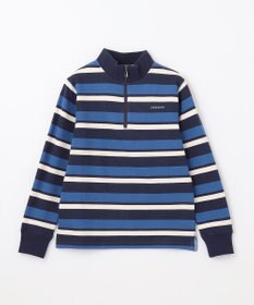 J.PRESS KIDS 【140-170cm】ハーフジップ ボーダー トレーナー