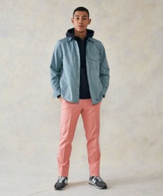 J.PRESS MEN ナイロンリップレギュラーカラー シャツブルゾン