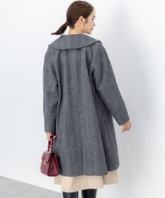 組曲 ウールモッサステンカラー コート