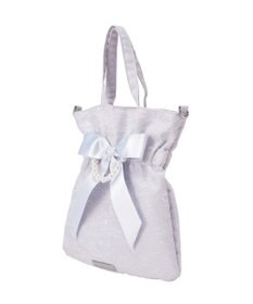 Maison de FLEUR ブルーマニアリボン２Ｗａｙトートバッグ