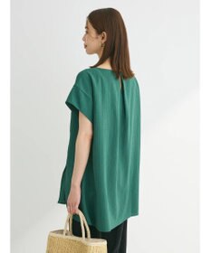 Green Parks 変形ストライプジャガードチュニック