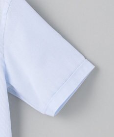 GOTAIRIKU 春夏向け/カラミ織【形態安定】SUMMERPREMIUMPLEATS_セミワイドカラー 半袖ドレスシャツ(26年限定モデル)