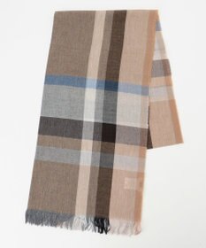 JOSEPH ABBOUD 【イタリア製】ビックランダムチェック ストール