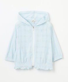 組曲 KIDS 【90-100㎝】オパールチェック パーカー