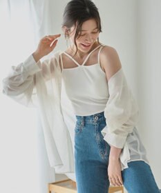 WEGO 【カップ付き】nachumoreホルターネックキャミ