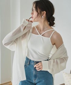 WEGO 【カップ付き】nachumoreホルターネックキャミ