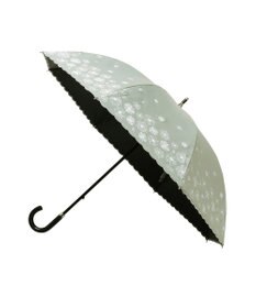 MOONBAT 【一級遮光/晴雨兼用日傘】ランバン オン ブルー (LANVIN en Blue)  長傘 日傘 フラワーグリッター