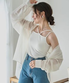 WEGO 【カップ付き】nachumoreホルターネックキャミ