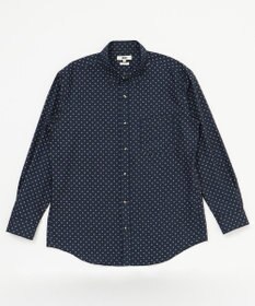 JOSEPH ABBOUD 【キングサイズ】JCヘリンボーンプリント　シャツ