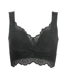 BRADELIS New York 【BRADELIS Me / ノンワイヤー・バストアップ】レーシィオールインワンブラ 日中も就寝時も快適に補正するブラ