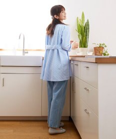 Tiaclasse 【安田美沙子さん/小倉優子さん着用】【洗える】ストレッチワイドデニム