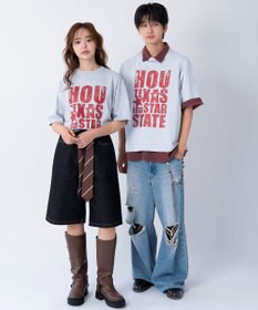 WEGO 【ユニセックス着用ITEM/XSSMLXLサイズ展開】アソートグラフィックBIG　T（SS）-2