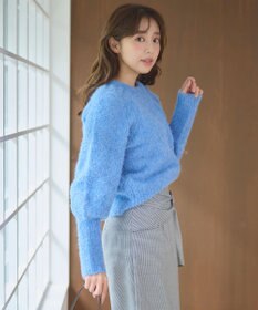 Feroux 【洗える】ブークレー ラグランニット