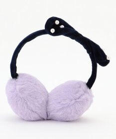 ANY KIDS パール×リボンイヤーマフ