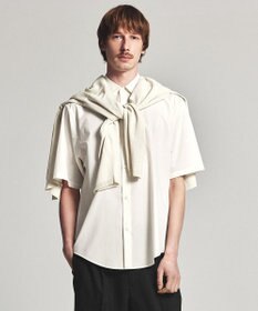 UNFILO MENS 【接触冷感/抗菌防臭】イージーケア TRクリーンシャツ オフ