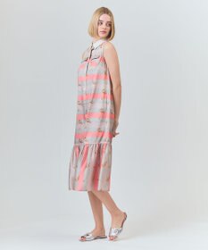 GRACE CONTINENTAL ロープボーダーワンピース