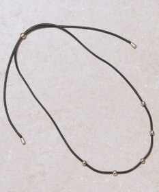 earth music&ecology メタルポイントコードネックレス