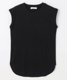 ANY L 【洗濯機可/接触冷感/UVカット】汗ジミ防止テレコノースリーブプルオーバー