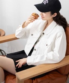 WEGO ショートデニムジャケット