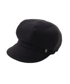 MOONBAT 【遮光100％/遮熱/UVカット】FURLA(フルラ)アーチロゴ キャスケット 帽子 無地 サイズ調整可能/手洗い可能/日本製