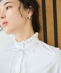 #Newans フリルカラーノーブルブラウス